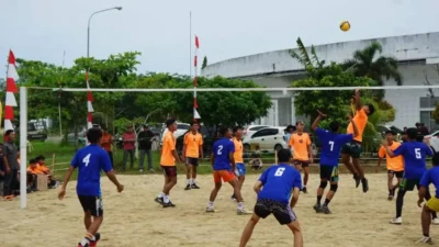 Turnamen Voli Antarkecamatan Semarakkan HUT RI, Jalin Persatuan