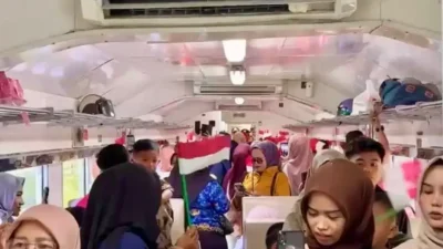 KAI Sumbar Rayakan HUT RI: Ajak Penumpang Rasakan Semangat Kemerdekaan