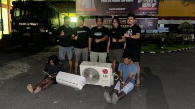 Dua Pencuri AC di Padang Ditangkap Tim Klewang