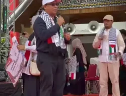 Anggota DPD RI Muslim M. Yatim Hadiri Aksi Bela Palestina dan Konser Amal Bersama Wali Band di Sumatera Barat