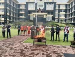 Ditresnarkoba Polda Sumbar Musnahkan 87 Kg Ganja dari Dua Pengungkapan Besar