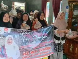 Kolaborasi pasca bencana,  DPR RI dan Pengurus PKS, Nevi Zuairina Sampaikan, Hasil Bumi Sungai Pua Mengalir untuk Korban Galodo Sumatera Barat