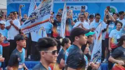 2000 Pelari Meriahkan 100 Tahun Jam Gadang dalam Jam Gadang Fun Run 2026