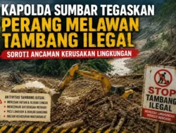 Kapolda Sumbar Tegaskan Perang Melawan Tambang Ilegal, Soroti Ancaman Kerusakan Lingkungan