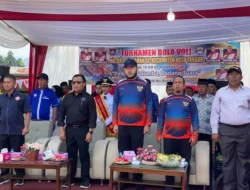 Muslim M. Yatim Buka Koto Tangah Padang Cup I, Dorong Generasi Muda Berprestasi di Bola Voli
