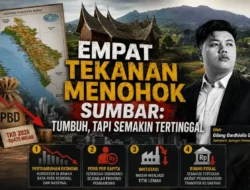 Empat Tekanan Menohok Sumbar: Tumbuh, Tapi Semakin Tertinggal