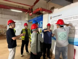 LPJK Indonesia Kunjungi Proyek Perbaikan Gedung Miring 5,52 Persen di Wuzhou, Guangxi
