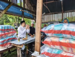Tanggap Awal, Rahmat Saleh Salurkan Bantuan Logistik untuk Dukung Dapur Umum Korban Banjir