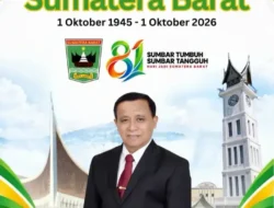 “Sumbar Tumbuh, Sumbar Tangguh”, Pesan Muslim M Yatim di HUT ke-81 Sumbar